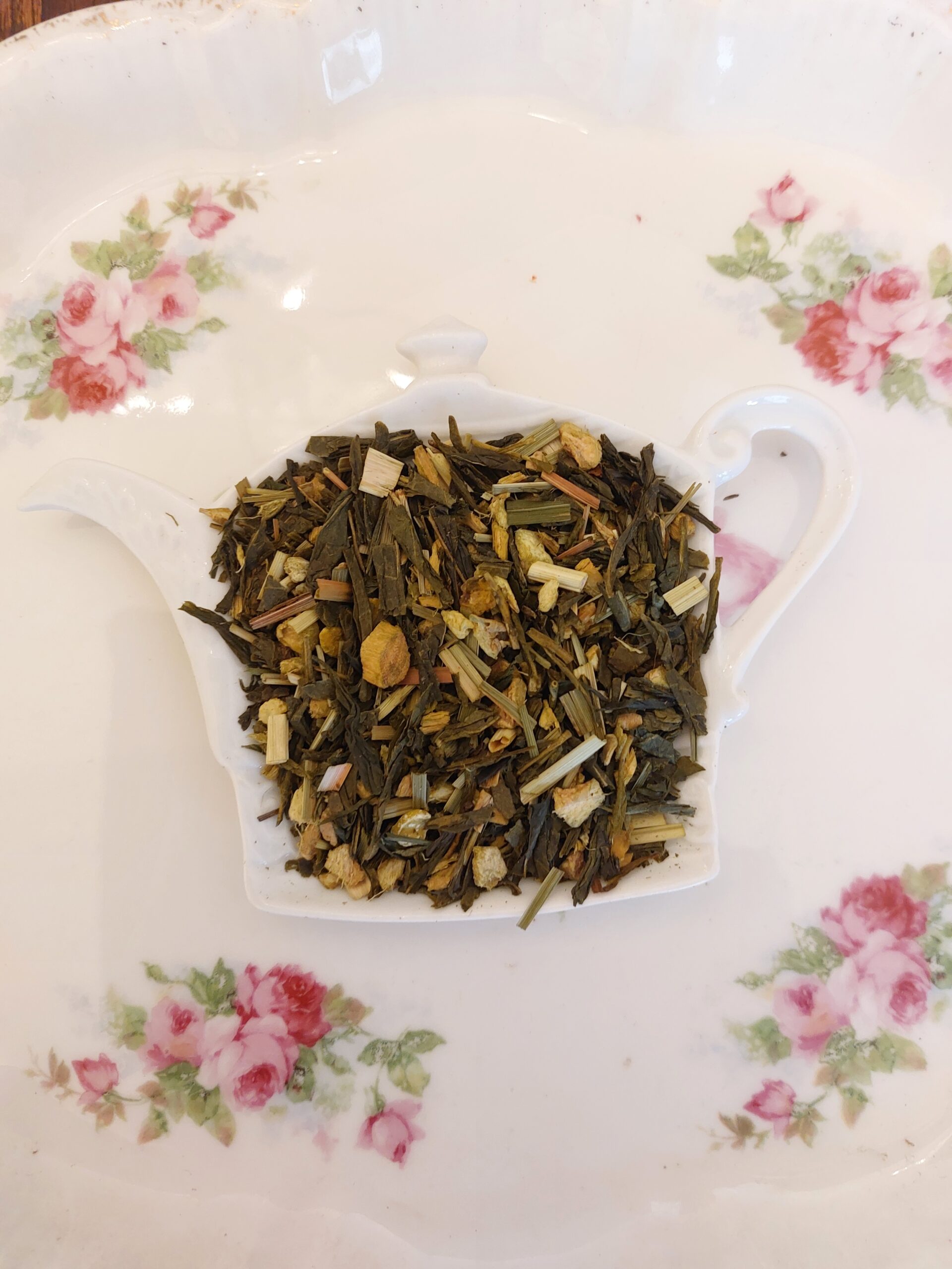 ff bie kletsen 100 gram * groene thee met sinaasappel en gember