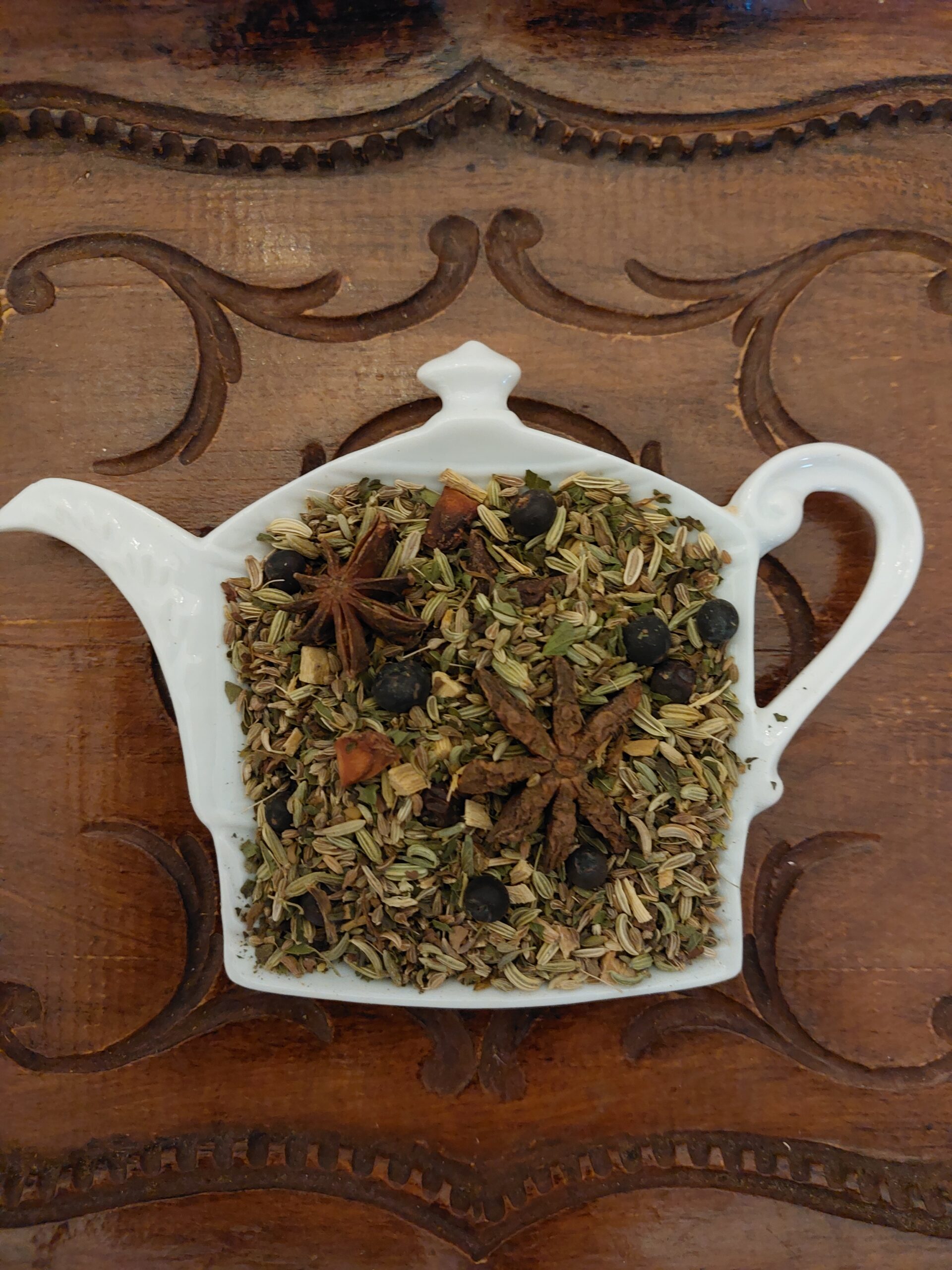 Kruidentuintje 100 gram * kruidenthee steranijs, zoethout en anijs