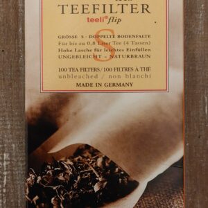 Thee filter (S) Gratis bij 300 gram thee naar keuze
